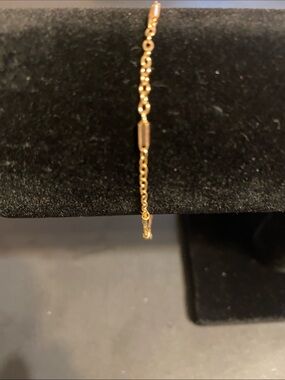 Delicate Gold Link Bracelet - Women Jewelry